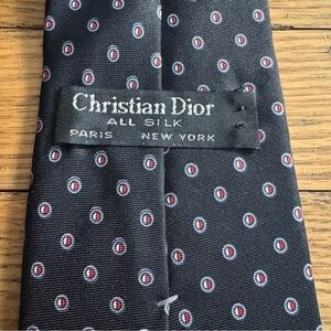 Vintage Christian Dior Silk Tie